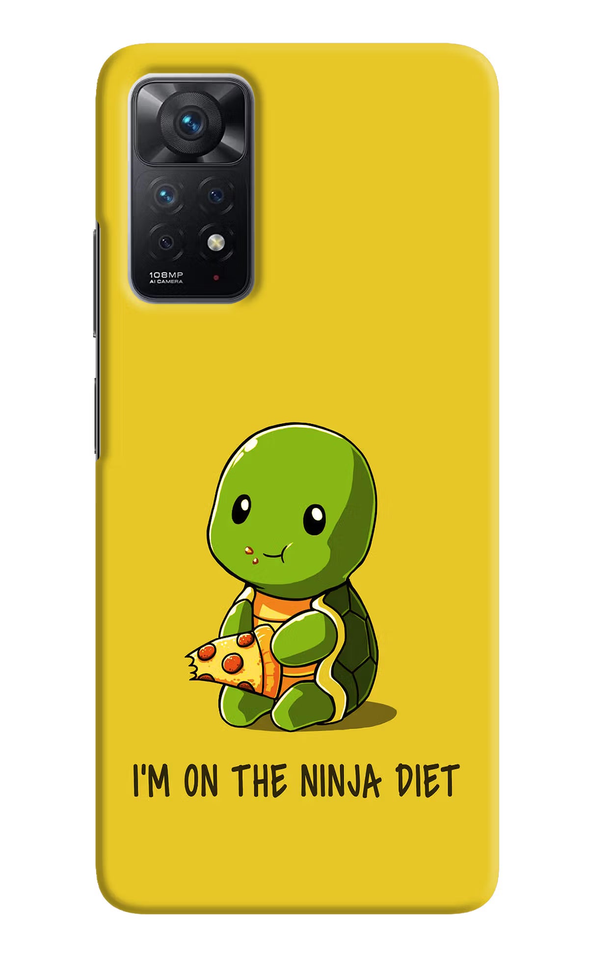 I'm on Ninja Diet Redmi Note 11 Pro Hard Case Back Cover by Casekaro