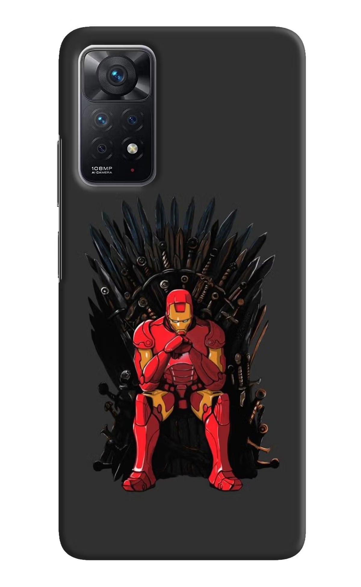 Ironman Throne Redmi Note 11 Pro Hard Case Back Cover by Casekaro