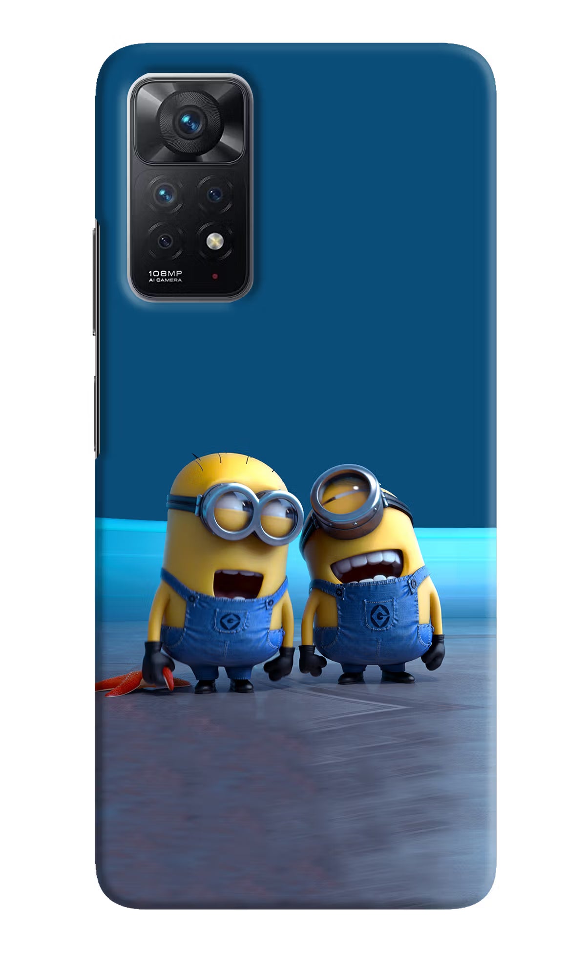 Minion Laughing Redmi Note 11 Pro Hard Case Back Cover by Casekaro