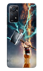 Thor Hammer Mjolnir Redmi Note 11 Pro Hard Case Back Cover by Casekaro