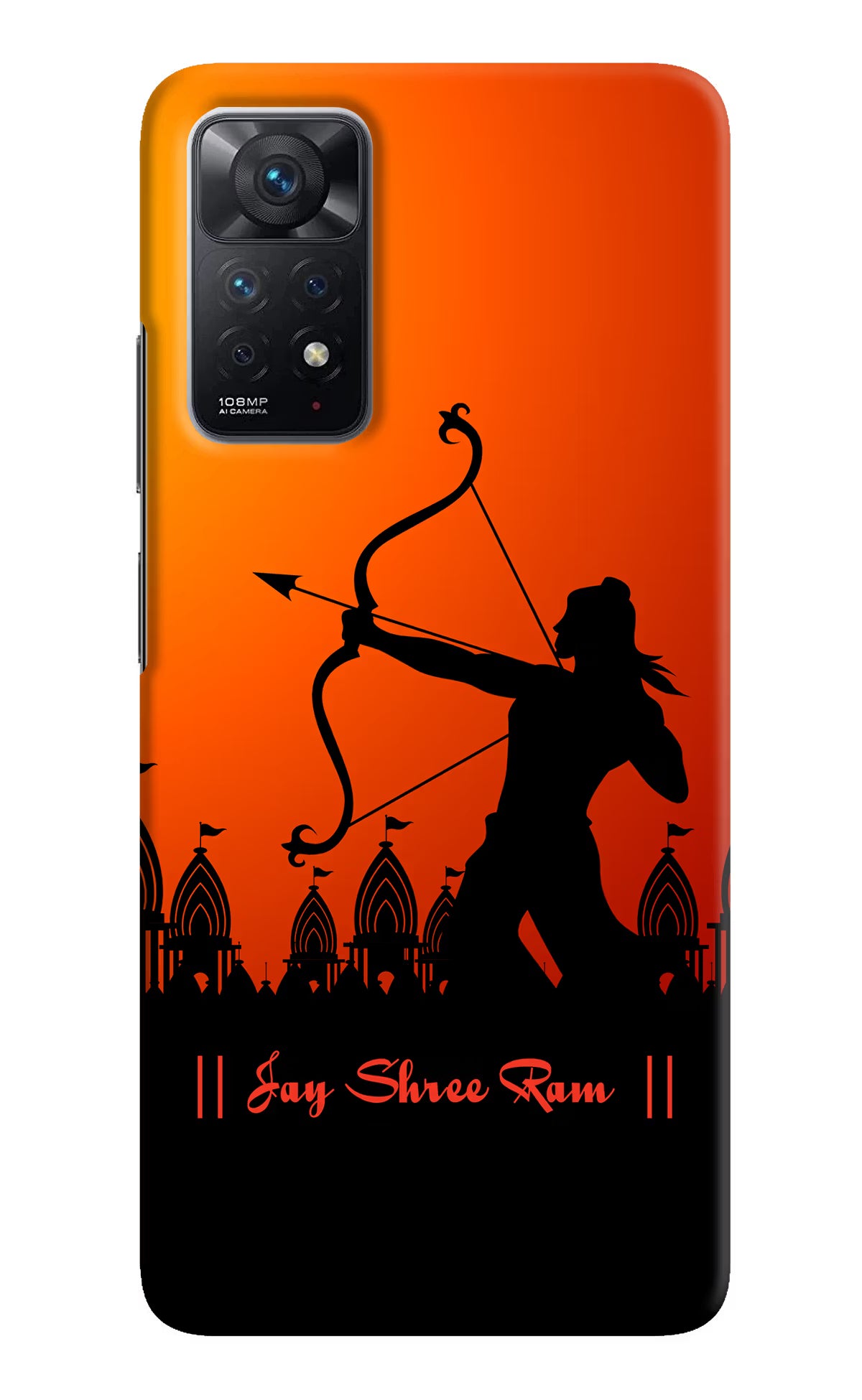 Lord Ram - 4 Redmi Note 11 Pro Hard Case Back Cover by Casekaro