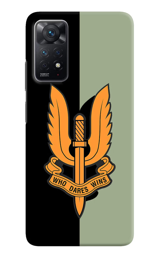 Balidan Logo Redmi Note 11 Pro Hard Case Back Cover by Casekaro