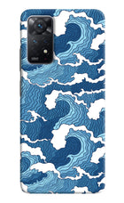 Blue Waves Redmi Note 11 Pro Hard Case Back Cover by Casekaro