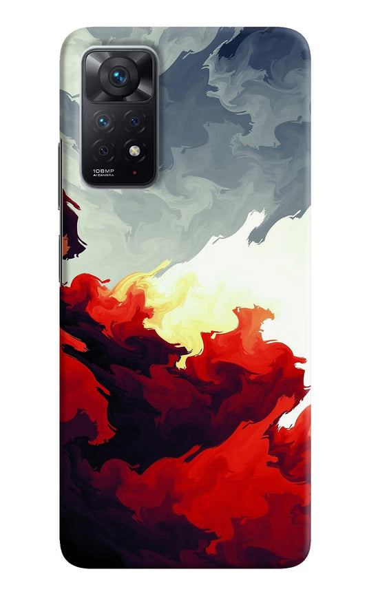 Fire Cloud Redmi Note 11 Pro Hard Case Back Cover by Casekaro
