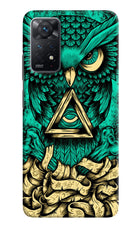Green Owl Redmi Note 11 Pro Hard Case Back Cover by Casekaro