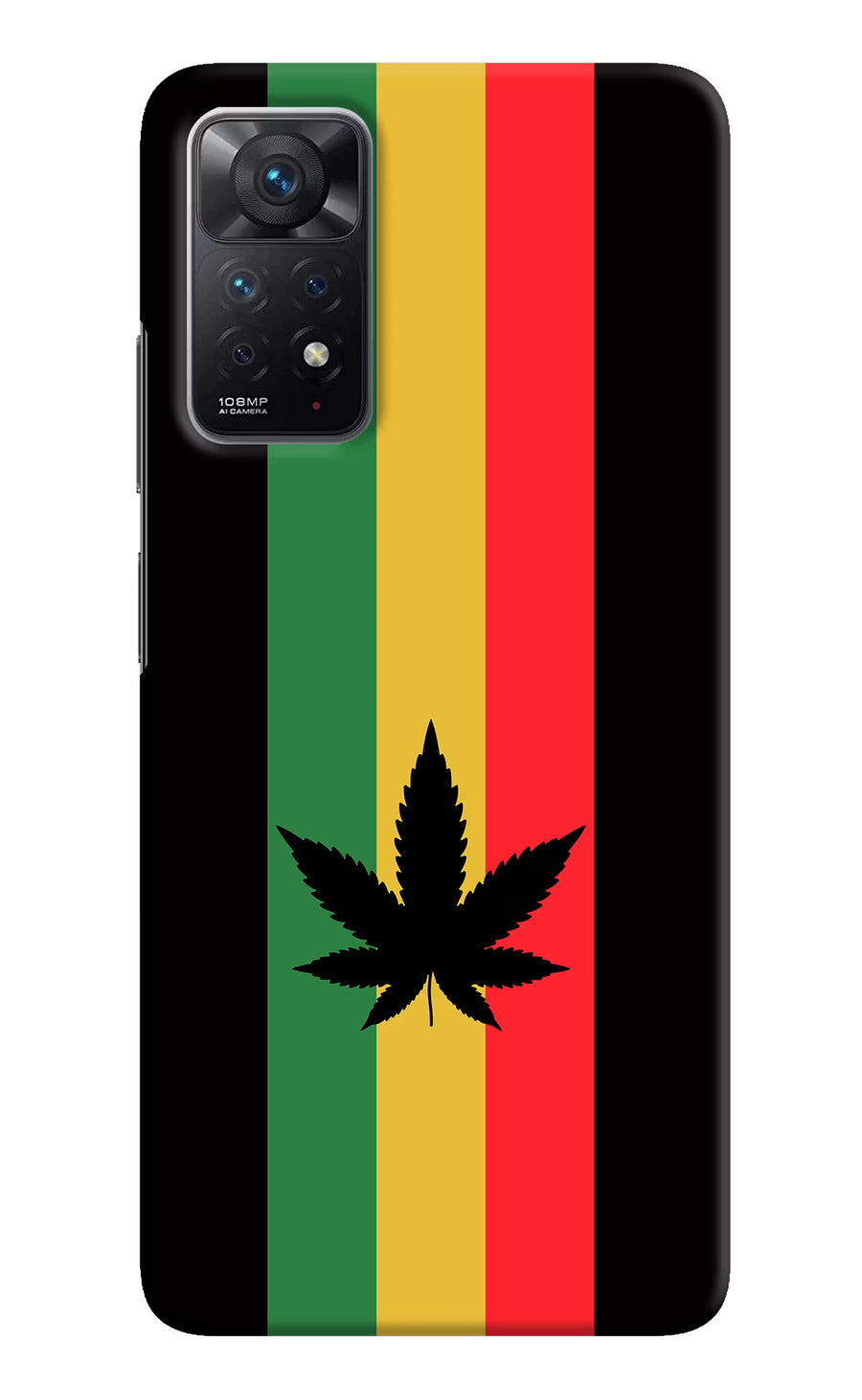 Weed Flag Redmi Note 11 Pro Back Cover, Hard case