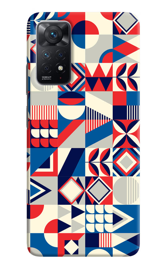 Colorful Pattern Redmi Note 11 Pro Hard Case Back Cover by Casekaro