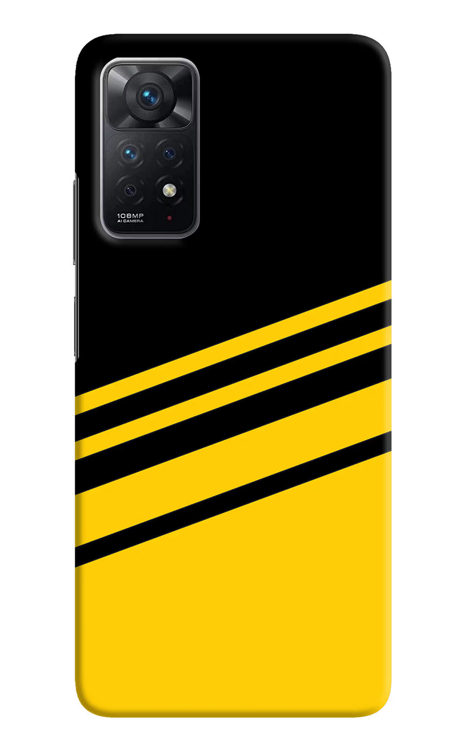 Yellow Shades Redmi Note 11 Pro Back Cover, Hard case
