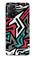 Geometric Graffiti Redmi Note 11 Pro Hard Case Back Cover by Casekaro