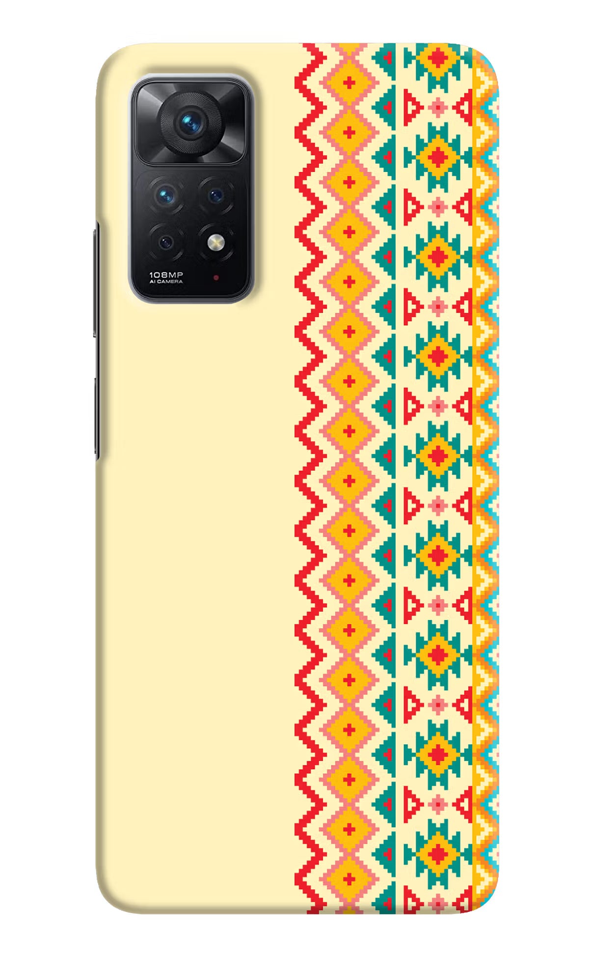 Ethnic Seamless Redmi Note 11 Pro Hard Case Back Cover by Casekaro