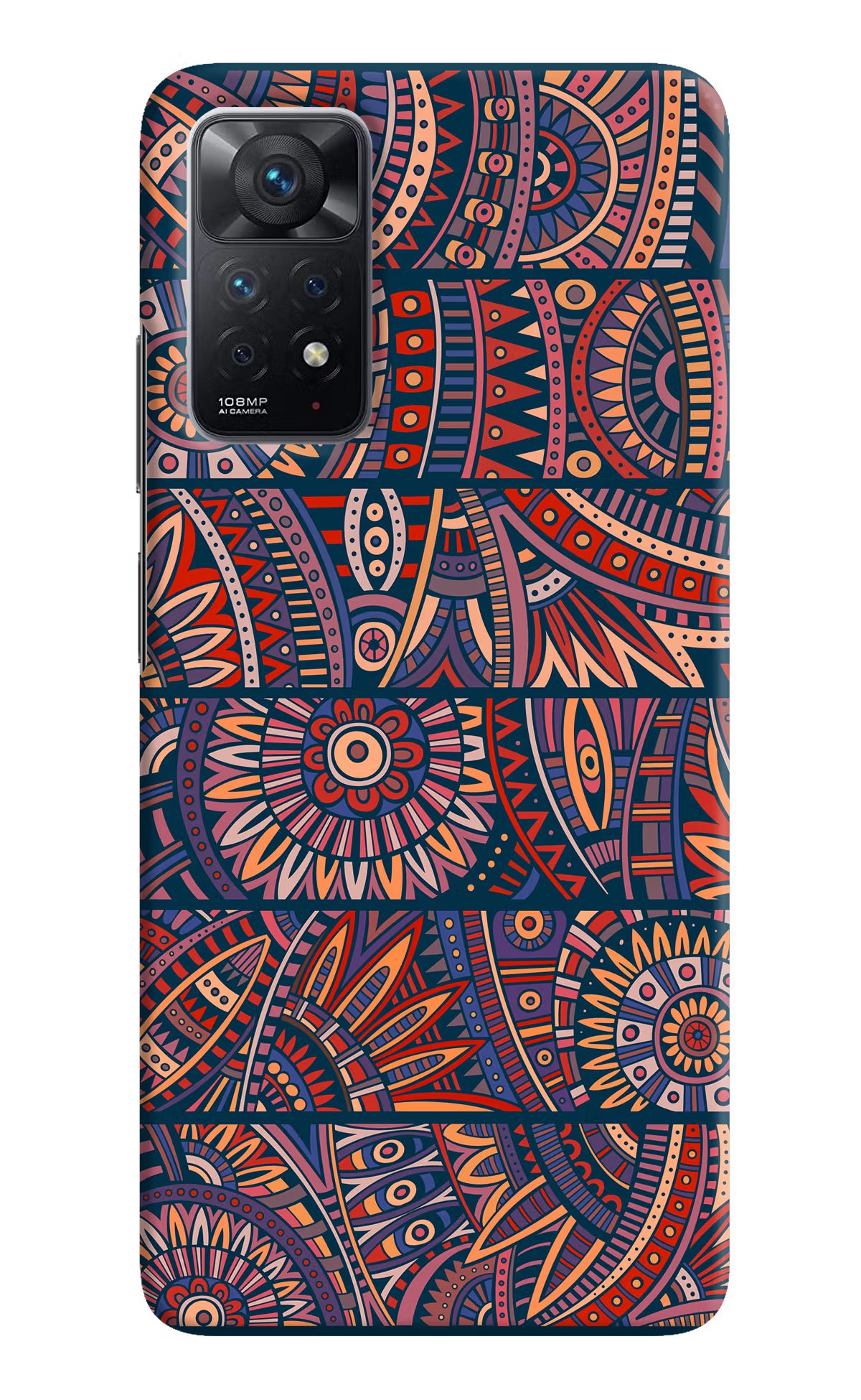 African Culture Design Redmi Note 11 Pro Hard Case Back Cover by Casekaro