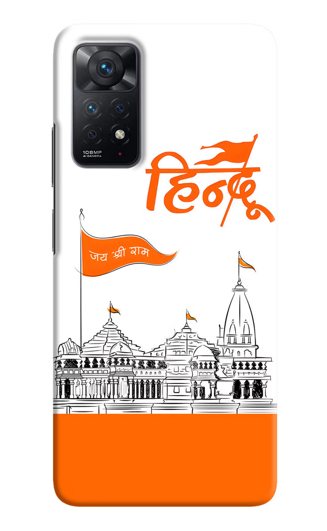 Jai Shree Ram Hindu Redmi Note 11 Pro Hard Case Back Cover by Casekaro