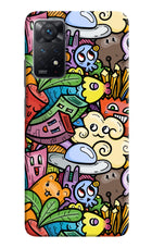 Veggie Doodle Redmi Note 11 Pro Hard Case Back Cover by Casekaro