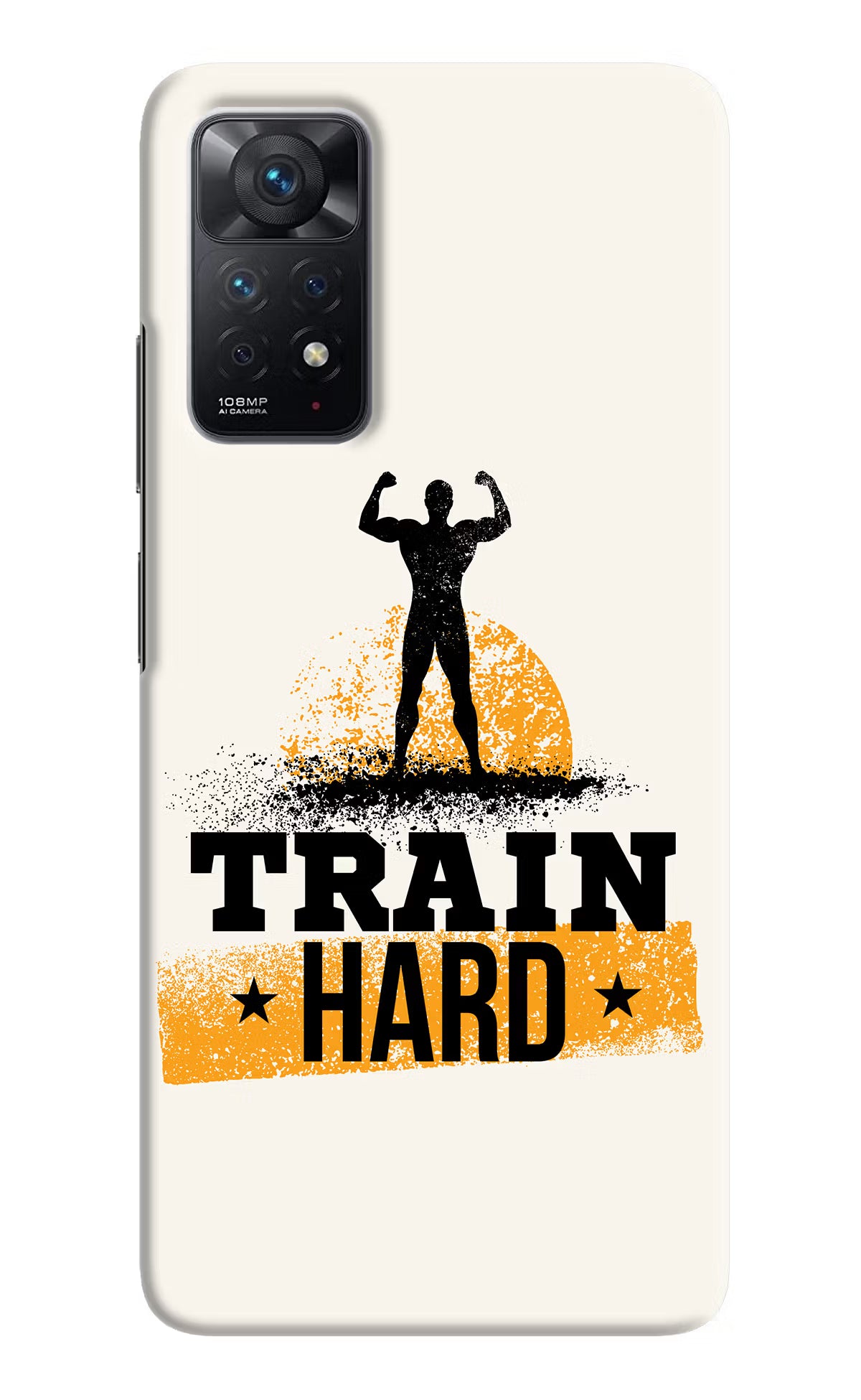 Train Hard Redmi Note 11 Pro Hard Case Back Cover by Casekaro