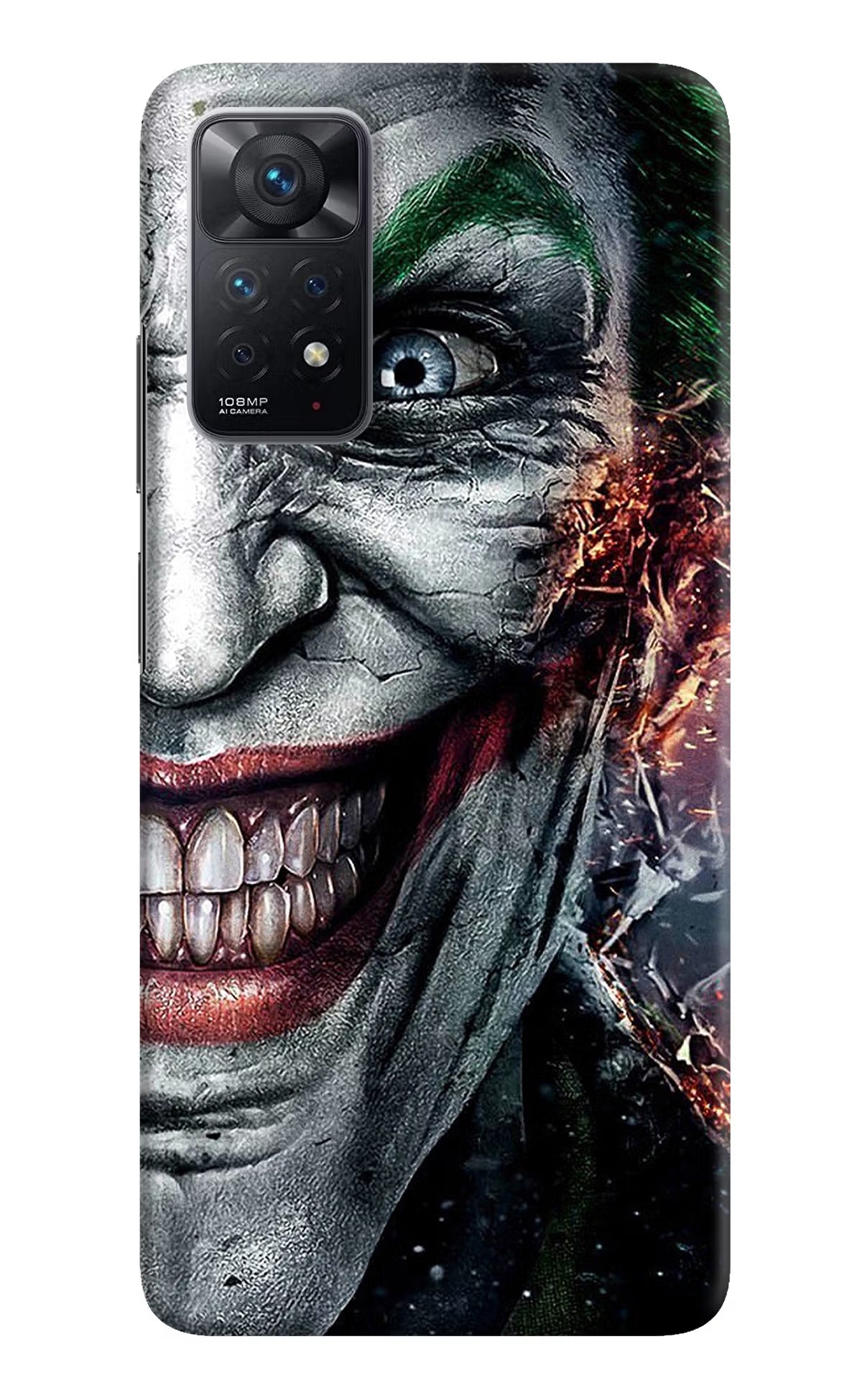 Joker Cam Redmi Note 11 Pro Hard Case Back Cover by Casekaro
