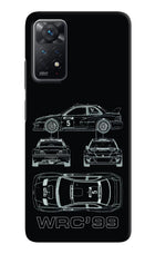 WRC'99 Redmi Note 11 Pro Hard Case Back Cover by Casekaro