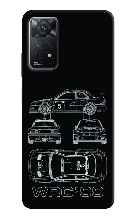 WRC'99 Redmi Note 11 Pro Hard Case Back Cover by Casekaro