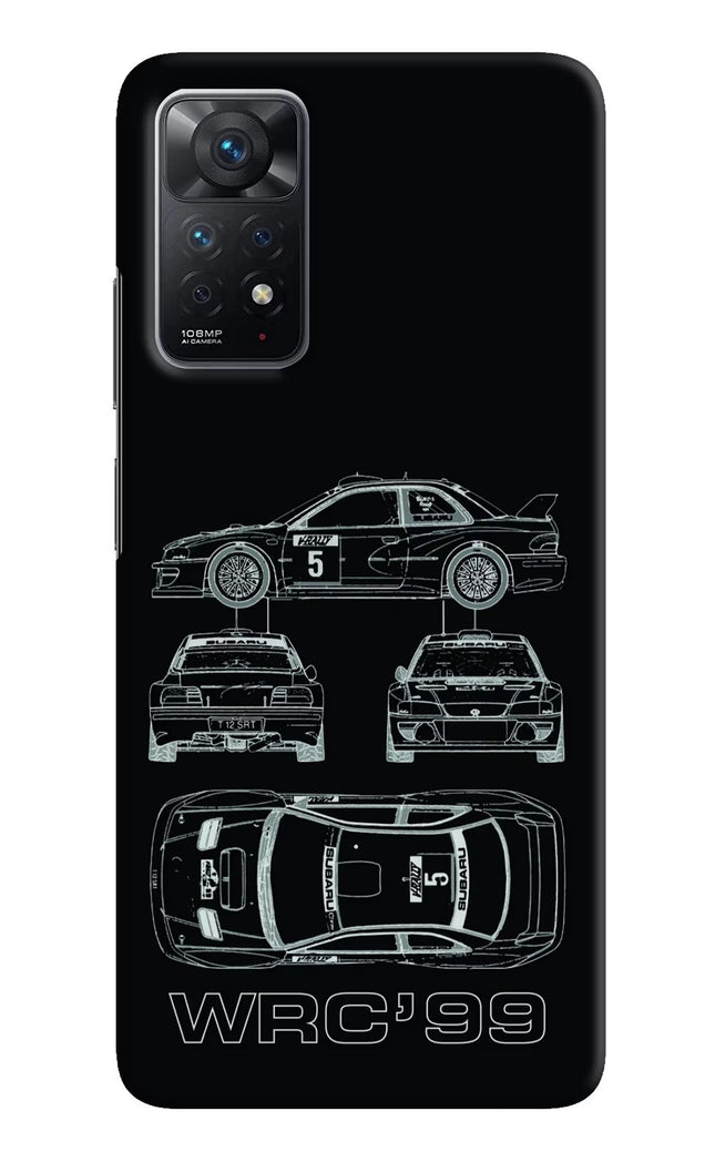 WRC'99 Redmi Note 11 Pro Hard Case Back Cover by Casekaro