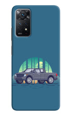 Retro Garage Vibe Redmi Note 11 Pro Hard Case Back Cover by Casekaro