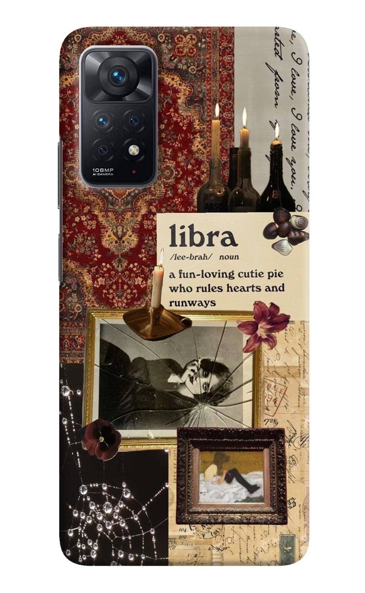 Libra Zodiac Redmi Note 11 Pro Hard Case Back Cover by Casekaro