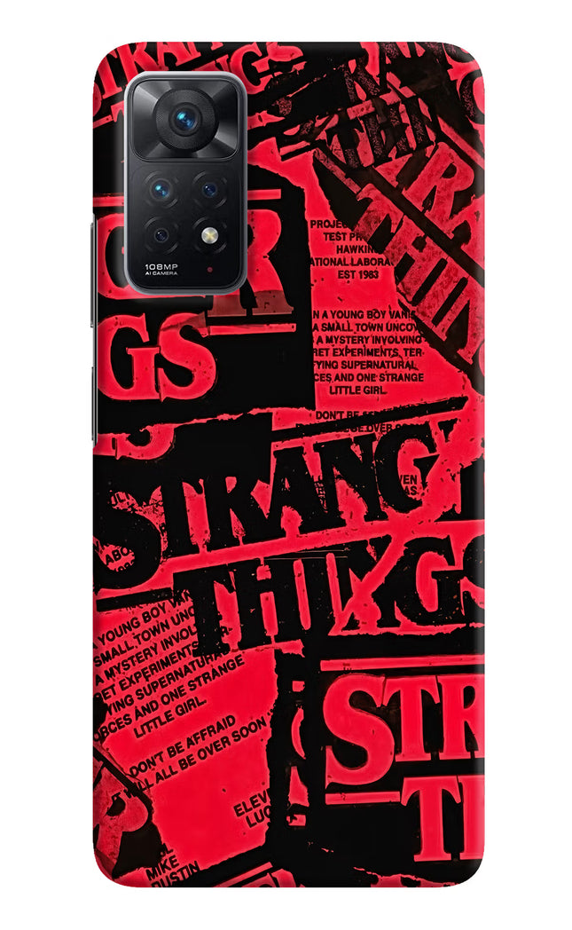 Ordinary Things Redmi Note 11 Pro Hard Case Back Cover by Casekaro