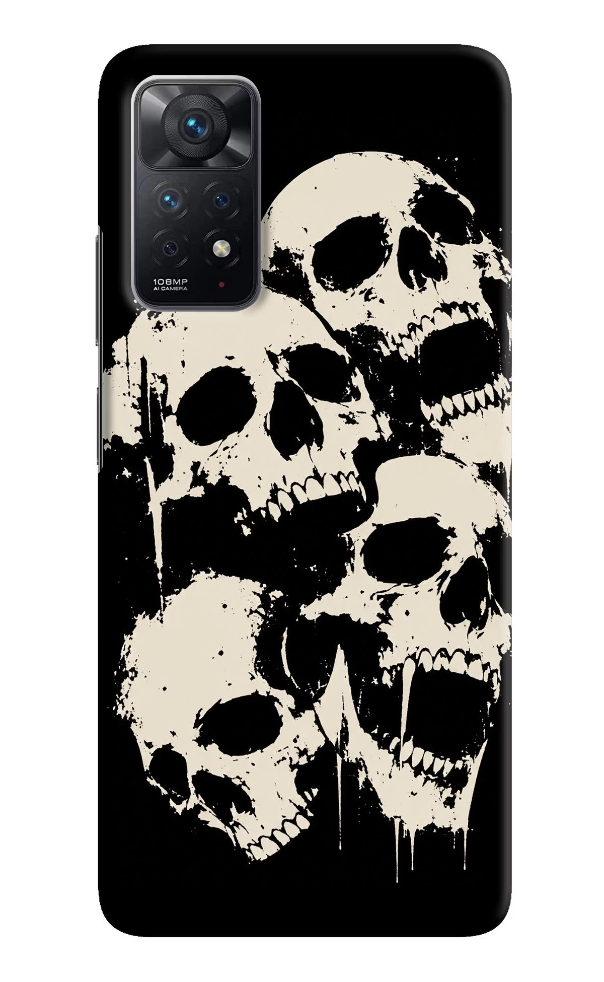 Dead Stack Redmi Note 11 Pro Hard Case Back Cover by Casekaro