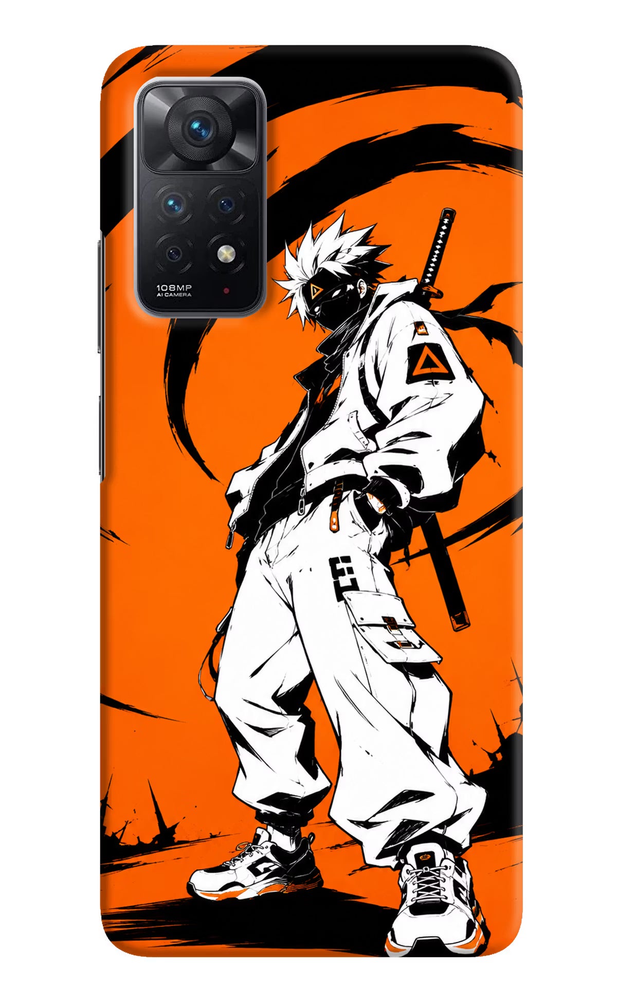 Street Samurai  Redmi Note 11 Pro Hard Case Back Cover by Casekaro
