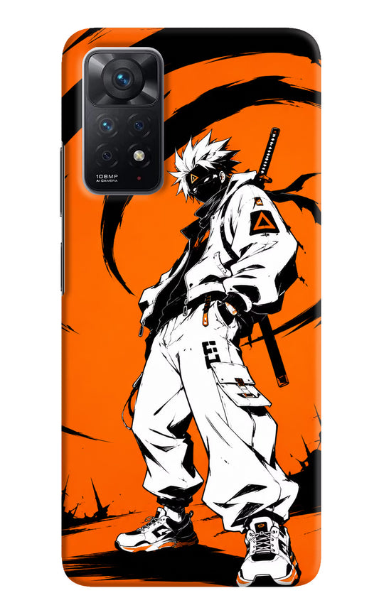 Street Samurai  Redmi Note 11 Pro Hard Case Back Cover by Casekaro
