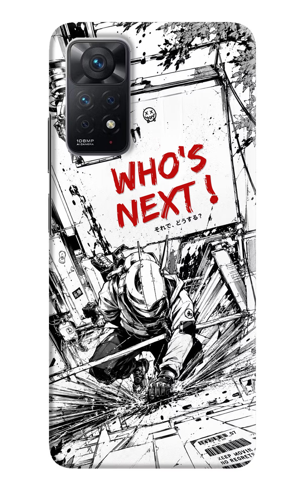 Who's Next Redmi Note 11 Pro Hard Case Back Cover by Casekaro