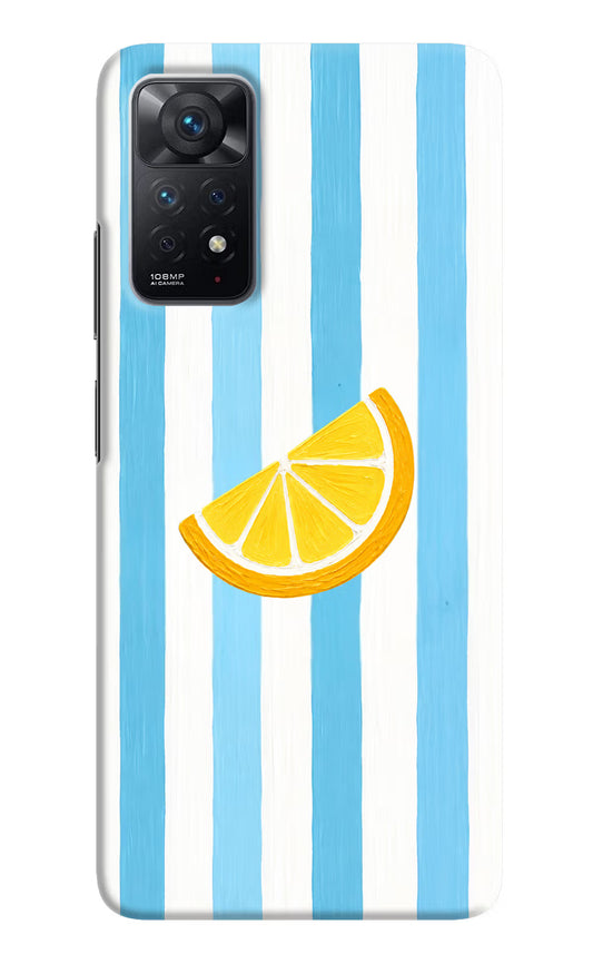Summer Lemon Redmi Note 11 Pro Hard Case Back Cover by Casekaro