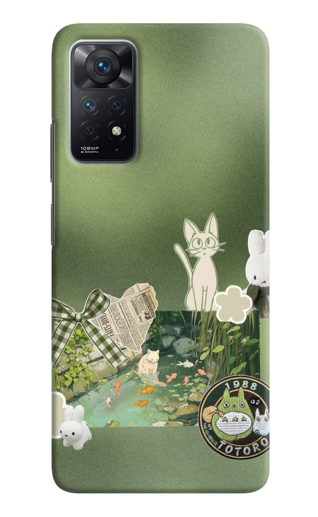 Aesthetic anime Redmi Note 11 Pro Hard Case Back Cover by Casekaro