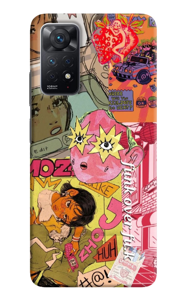 Funkover Redmi Note 11 Pro Hard Case Back Cover by Casekaro
