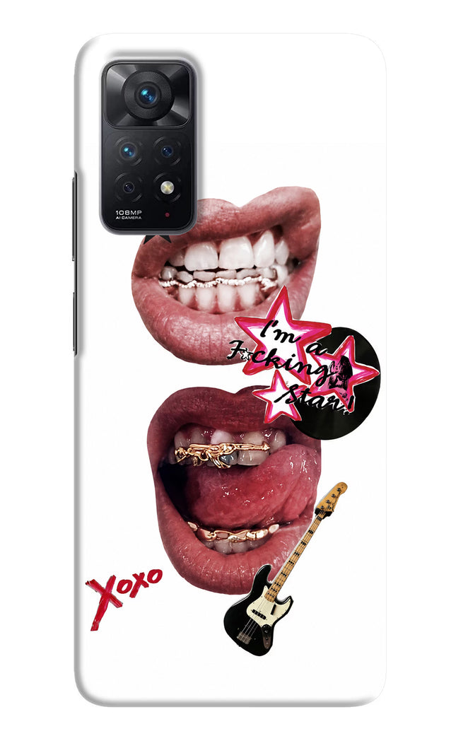 Rockstar Redmi Note 11 Pro Hard Case Back Cover by Casekaro