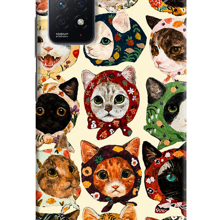 Cool Cat Redmi Note 11 Pro Hard Case Back Cover by Casekaro