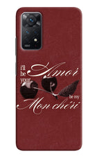 Velvet Cherry Redmi Note 11 Pro Hard Case Back Cover by Casekaro