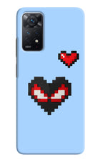 Peter Heart Redmi Note 11 Pro Hard Case Back Cover by Casekaro