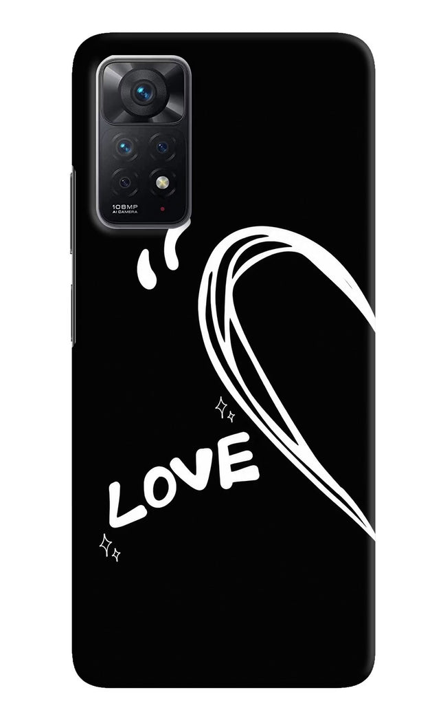 Love Line Redmi Note 11 Pro Hard Case Back Cover by Casekaro