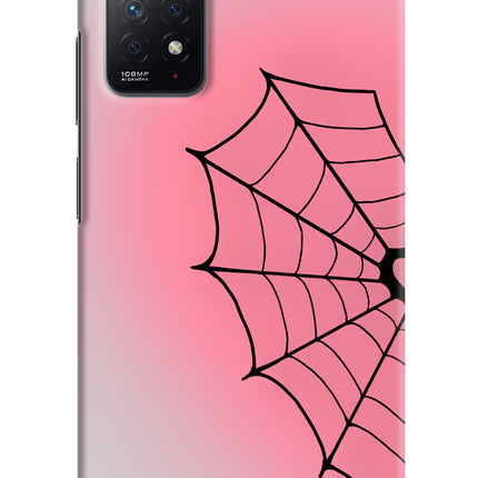 Pink Web Redmi Note 11 Pro Hard Case Back Cover by Casekaro