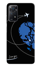 Love Orbit Redmi Note 11 Pro Hard Case Back Cover by Casekaro