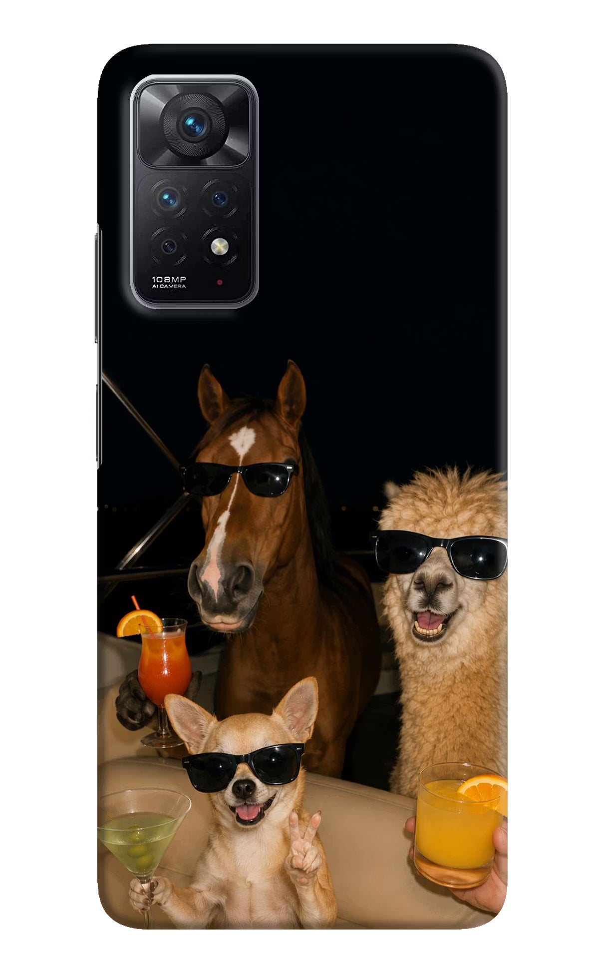 Party Squad Redmi Note 11 Pro Back Cover