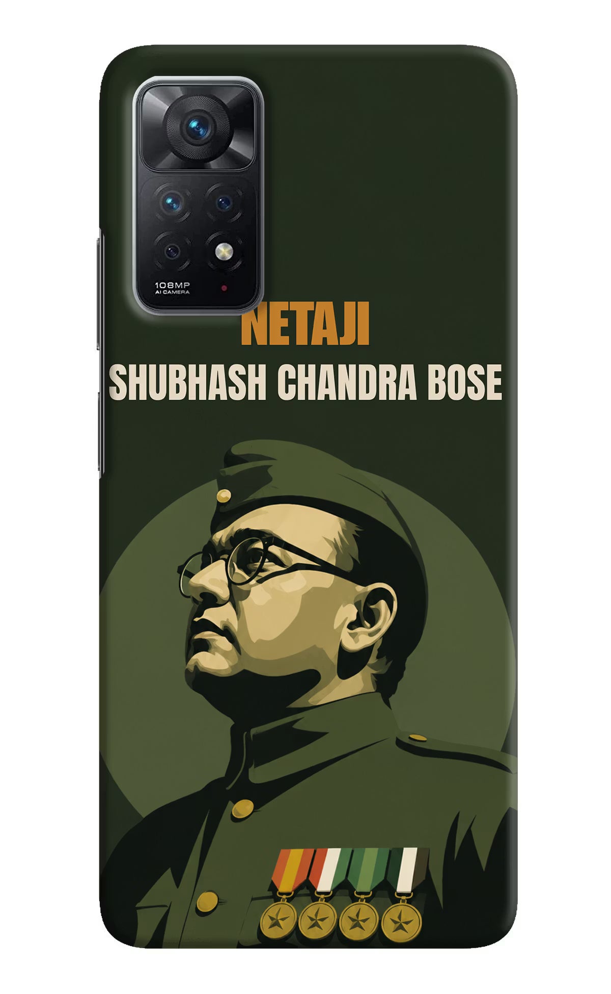 Netaji Legacy Redmi Note 11 Pro Back Cover