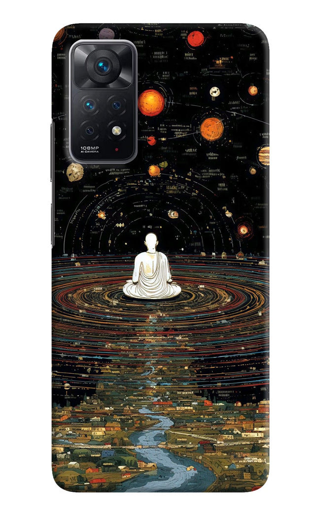 Space Monk Redmi Note 11 Pro Hard Case Back Cover by Casekaro