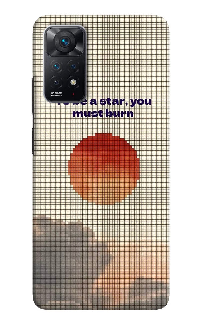 Pixel Sun Redmi Note 11 Pro Hard Case Back Cover by Casekaro