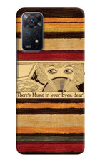 Vinyl Stripes Redmi Note 11 Pro Back Cover