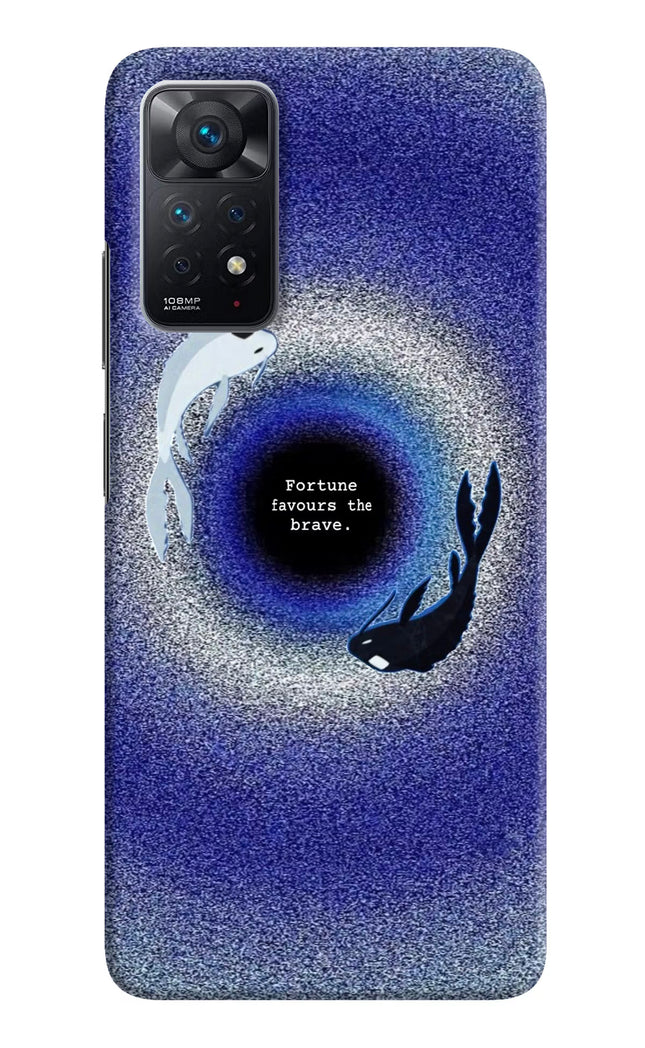 Dark Koi Redmi Note 11 Pro Hard Case Back Cover by Casekaro