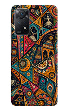 Folk Print Redmi Note 11 Pro Hard Case Back Cover by Casekaro