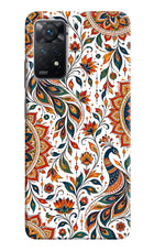 White Mayura Redmi Note 11 Pro Hard Case Back Cover by Casekaro