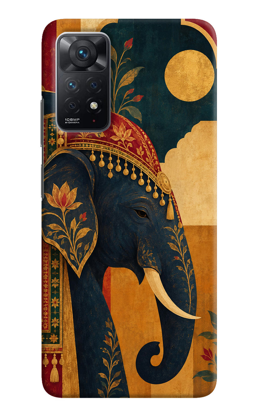Royal Elephant Redmi Note 11 Pro Back Cover, Hard case