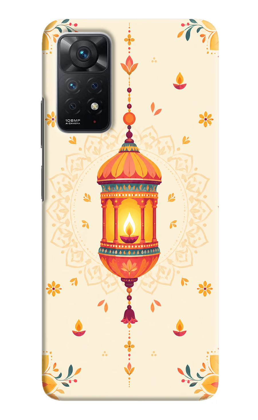 Golden Lantern Redmi Note 11 Pro Back Cover, Hard case