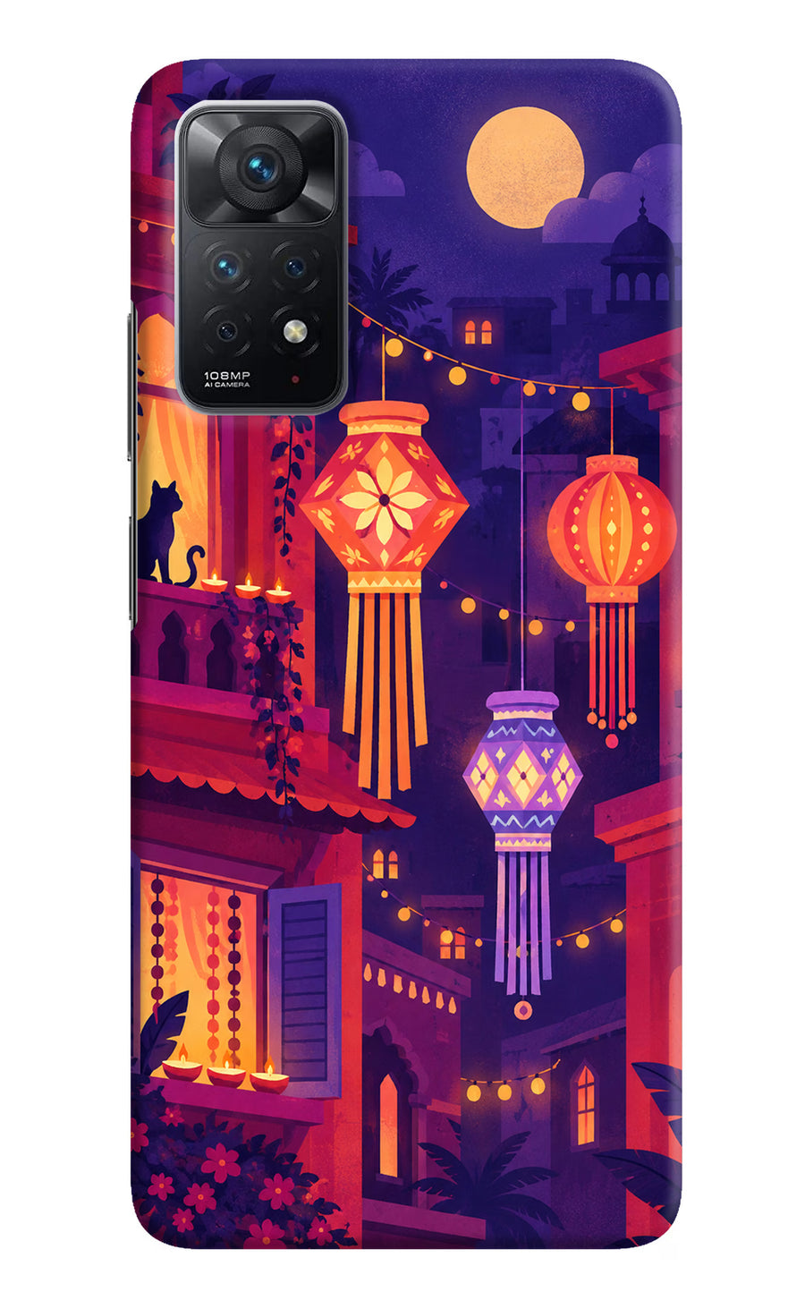 Lantern Lane Redmi Note 11 Pro Back Cover, Hard case